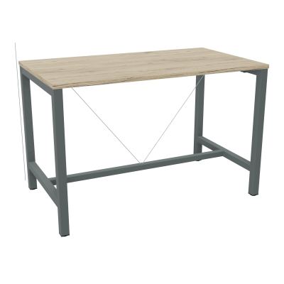 ARIAL T. REU L140XP80XH90 PIEDS ARCHE CARREE AVEC REPOSE PIED