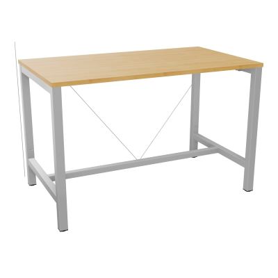 ARIAL T. REU L140XP80XH90 PIEDS ARCHE CARREE AVEC REPOSE PIED