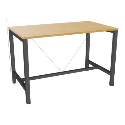 ARIAL T. REU L140XP80XH90 PIEDS ARCHE CARREE AVEC REPOSE PIED