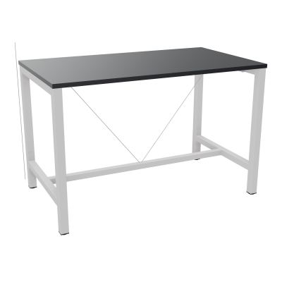 ARIAL T. REU L140XP80XH90 PIEDS ARCHE CARREE AVEC REPOSE PIED