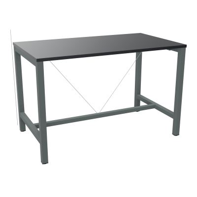 ARIAL T. REU L140XP80XH90 PIEDS ARCHE CARREE AVEC REPOSE PIED