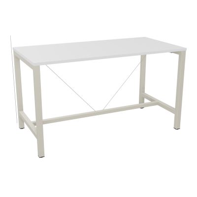 ARIAL T. REU L160XP80XH90 PIEDS ARCHE CARREE AVEC REPOSE PIED