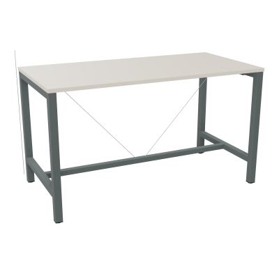 ARIAL T. REU L160XP80XH90 PIEDS ARCHE CARREE AVEC REPOSE PIED