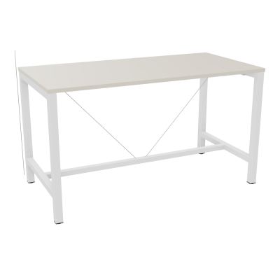 ARIAL T. REU L160XP80XH90 PIEDS ARCHE CARREE AVEC REPOSE PIED