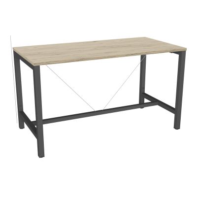 ARIAL T. REU L160XP80XH90 PIEDS ARCHE CARREE AVEC REPOSE PIED