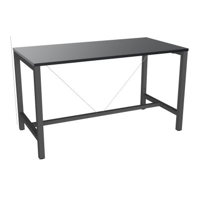 ARIAL T. REU L160XP80XH90 PIEDS ARCHE CARREE AVEC REPOSE PIED
