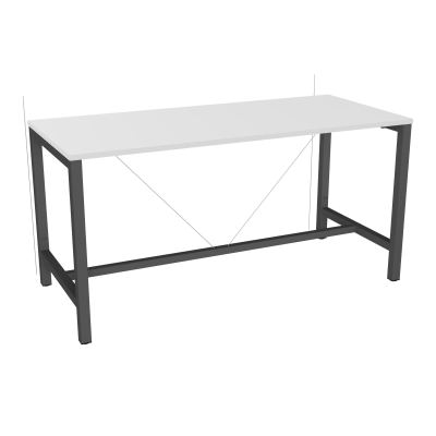 ARIAL T. REU L180XP80XH90 PIEDS ARCHE CARREE AVEC REPOSE PIED