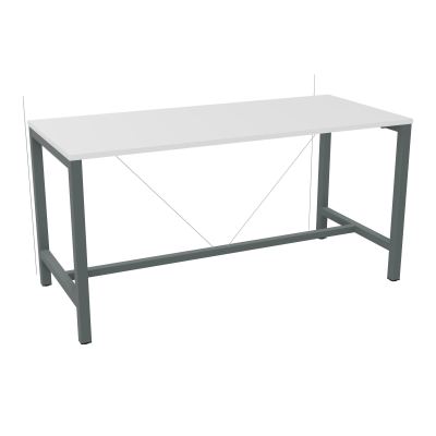 ARIAL T. REU L180XP80XH90 PIEDS ARCHE CARREE AVEC REPOSE PIED