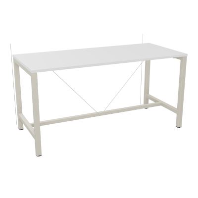 ARIAL T. REU L180XP80XH90 PIEDS ARCHE CARREE AVEC REPOSE PIED