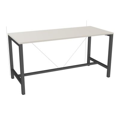 ARIAL T. REU L180XP80XH90 PIEDS ARCHE CARREE AVEC REPOSE PIED