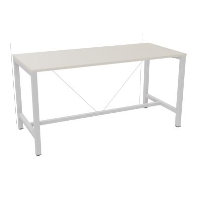 ARIAL T. REU L180XP80XH90 PIEDS ARCHE CARREE AVEC REPOSE PIED