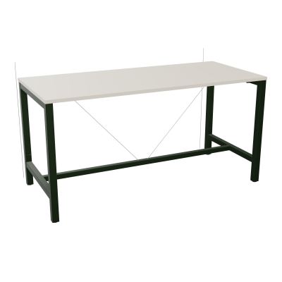 ARIAL T. REU L180XP80XH90 PIEDS ARCHE CARREE AVEC REPOSE PIED
