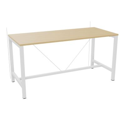 ARIAL T. REU L180XP80XH90 PIEDS ARCHE CARREE AVEC REPOSE PIED