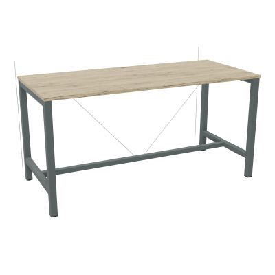 ARIAL T. REU L180XP80XH90 PIEDS ARCHE CARREE AVEC REPOSE PIED