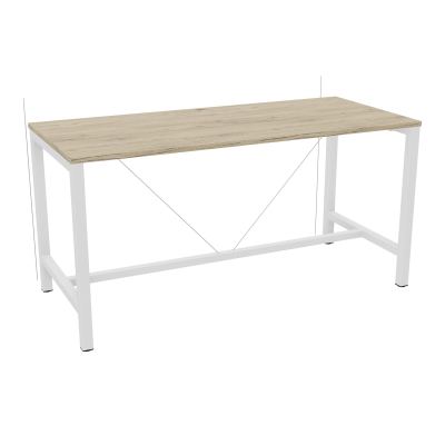 ARIAL T. REU L180XP80XH90 PIEDS ARCHE CARREE AVEC REPOSE PIED