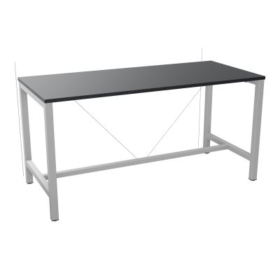 ARIAL T. REU L180XP80XH90 PIEDS ARCHE CARREE AVEC REPOSE PIED