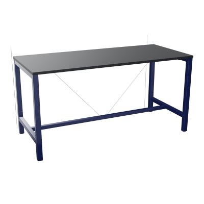 ARIAL T. REU L180XP80XH90 PIEDS ARCHE CARREE AVEC REPOSE PIED