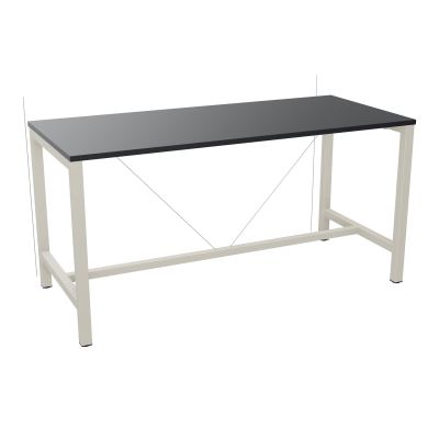 ARIAL T. REU L180XP80XH90 PIEDS ARCHE CARREE AVEC REPOSE PIED