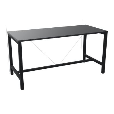 ARIAL T. REU L180XP80XH90 PIEDS ARCHE CARREE AVEC REPOSE PIED