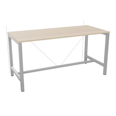 ARIAL T. REU L180XP80XH90 PIEDS ARCHE CARREE AVEC REPOSE PIED