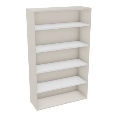 ARMAND BIBLIO MELA L1200 H2021 P432 TOP ASSORTI AU CORPS 4 TABLETTES