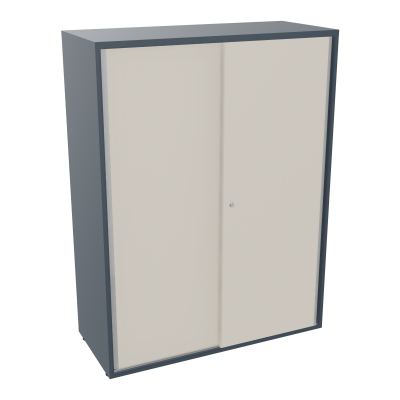 ARMAND ARM MELA L100 H133,5 P43,2 MI-HAUTEUR 2 PTES COULIS R6 N5 SB