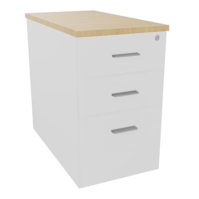 EXTENSION SUR CAISSON HAUTEURP80XL43,2 cm - 3 TIROIRS DONT 1DS TOP EP25MM MG R1 SB