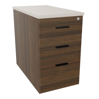 EXTENSION SUR CAISSON HAUTEUR P80XL43,2 cm - 3 TIROIRS DONT 1DS TOP EP25MM N6 N5 SG