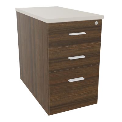 EXTENSION SUR CAISSON HAUTEUR P80XL43,2 cm - 3 TIROIRS DONT 1DS TOP EP25MM N6 N5 SO