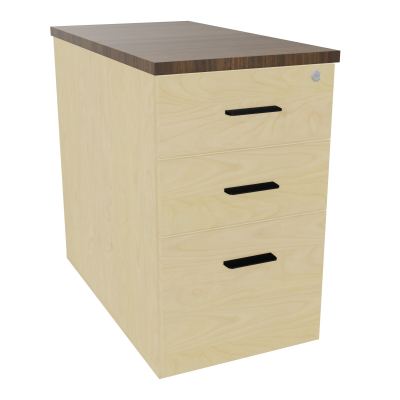 EXTENSION SUR CAISSON HAUTEUR P80XL43,2 cm - 3 TIROIRS DONT 1DS TOP EP25MM N8 N6 SG