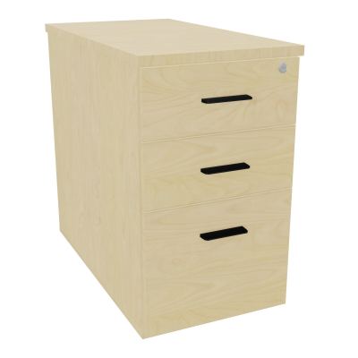 EXTENSION SUR CAISSON HAUTEUR P80XL43,2 cm - 3 TIROIRS DONT 1DS TOP EP25MM N8 N8 SG