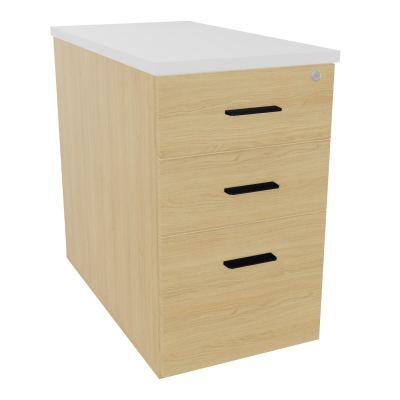 EXTENSION SUR CAISSON HAUTEURP80XL43,2 cm - 3 TIROIRS DONT 1DS TOP EP25MM R1 MG SG