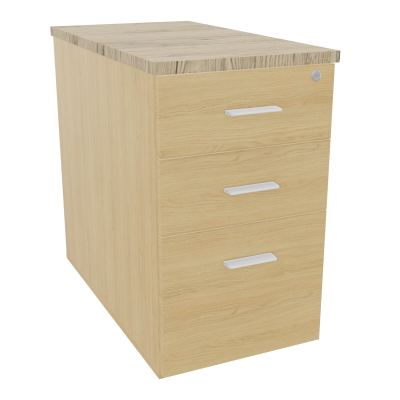 EXTENSION SUR CAISSON HAUTEURP80XL43,2 cm - 3 TIROIRS DONT 1DS TOP EP25MM R1 R3 SO