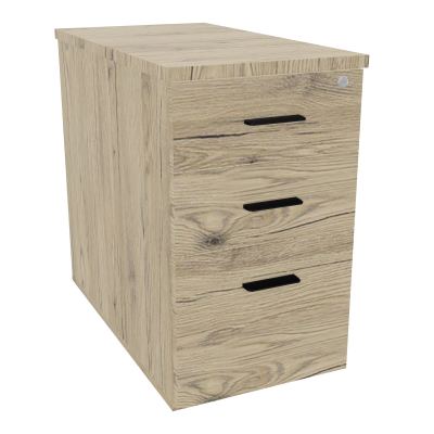 EXTENSION SUR CAISSON HAUTEURP80XL43,2 cm - 3 TIROIRS DONT 1DS TOP EP25MM R3 R3 SG