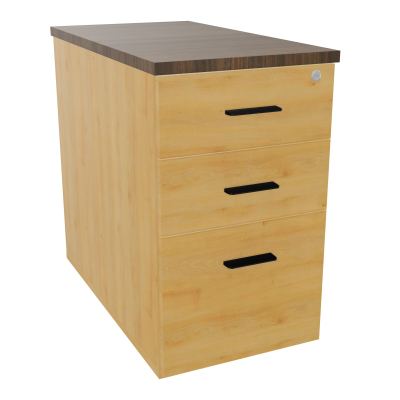EXTENSION SUR CAISSON HAUTEUR P80XL43,2 cm - 3 TIROIRS DONT 1DS TOP EP25MM R5 N6 SG
