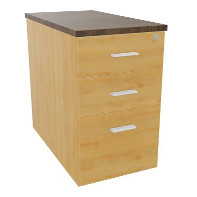 EXTENSION SUR CAISSON HAUTEUR P80XL43,2 cm - 3 TIROIRS DONT 1DS TOP EP25MM R5 N6 SO