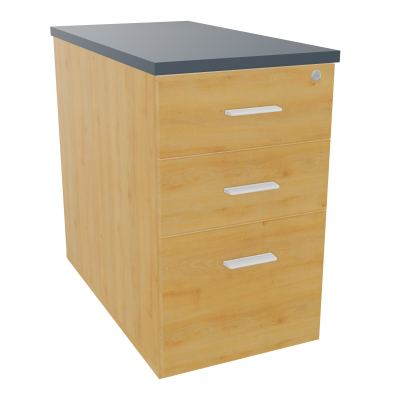 EXTENSION SUR CAISSON HAUTEUR P80XL43,2 cm - 3 TIROIRS DONT 1DS TOP EP25MM R5 R6 SO