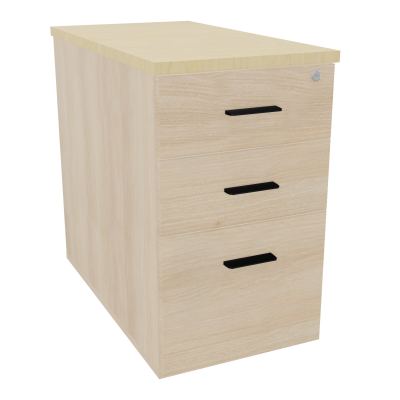 EXTENSION SUR CAISSON HAUTEUR P80XL43,2 cm - 3 TIROIRS DONT 1DS TOP EP25MM RZ N8 SG