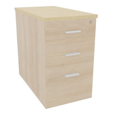 EXTENSION SUR CAISSON HAUTEUR P80XL43,2 cm - 3 TIROIRS DONT 1DS TOP EP25MM RZ N8 SO