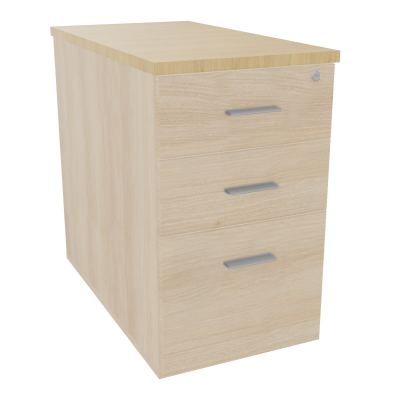 EXTENSION SUR CAISSON HAUTEUR P80XL43,2 cm - 3 TIROIRS DONT 1DS TOP EP25MM RZ R1 SB