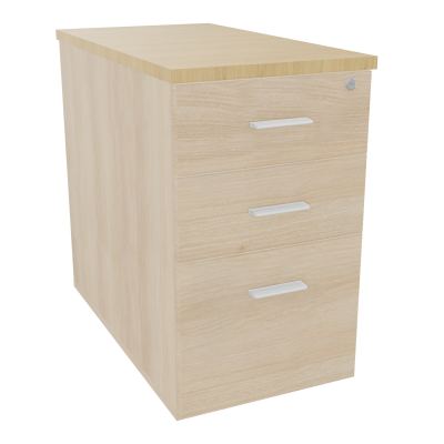 EXTENSION SUR CAISSON HAUTEUR P80XL43,2 cm - 3 TIROIRS DONT 1DS TOP EP25MM RZ R1 SO