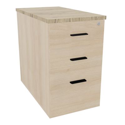 EXTENSION SUR CAISSON HAUTEUR P80XL43,2 cm - 3 TIROIRS DONT 1DS TOP EP25MM RZ R3 SG