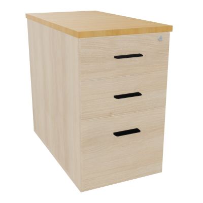 EXTENSION SUR CAISSON HAUTEUR P80XL43,2 cm - 3 TIROIRS DONT 1DS TOP EP25MM RZ R5 SG