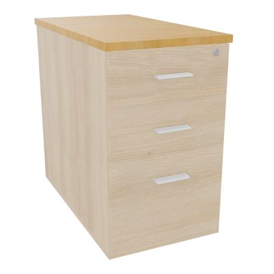 EXTENSION SUR CAISSON HAUTEUR P80XL43,2 cm - 3 TIROIRS DONT 1DS TOP EP25MM RZ R5 SO