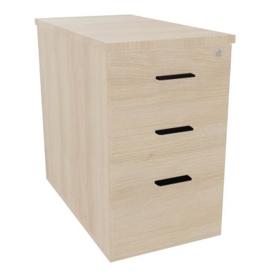 EXTENSION SUR CAISSON HAUTEUR P80XL43,2 cm - 3 TIROIRS DONT 1DS TOP EP25MM RZ RZ SG