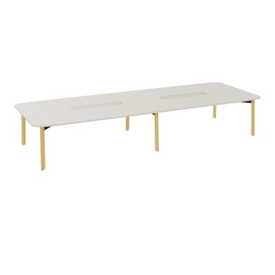 KARL TABLE REUNION MODULAIREL150XP420 6 PIEDS DT 1 ELECTRIFIE