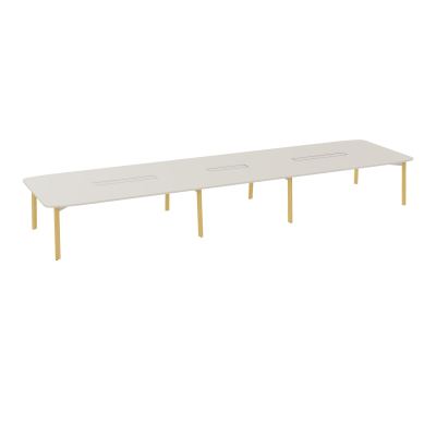 KARL TABLE REUNION MODULAIREL150XP560 8 PIEDS DT 2 ELECTRIFIE