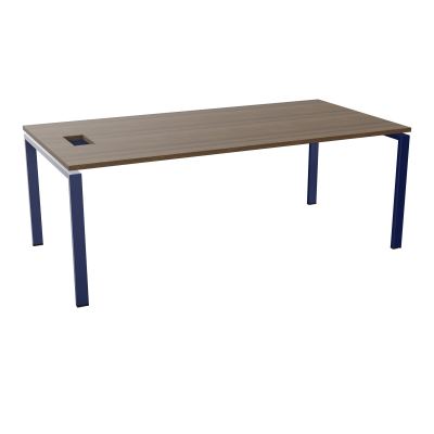 RIO BUREAU RECT. L200XP100CMPERCE TRAPPE LATERALE + GOULOTTEL30  N6 X4