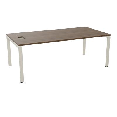 RIO BUREAU RECT. L200XP100CMPERCE TRAPPE LATERALE + GOULOTTEL30  N6 ZC