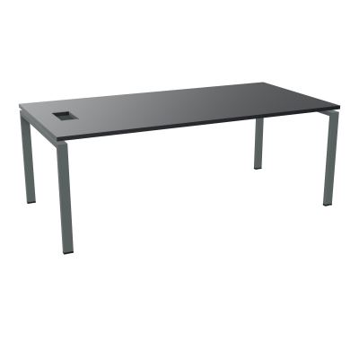 RIO BUREAU RECT. L200XP100CMPERCE TRAPPE LATERALE + GOULOTTEL30  R9 SU